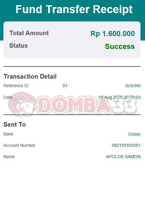 BUKTI JACKPOT